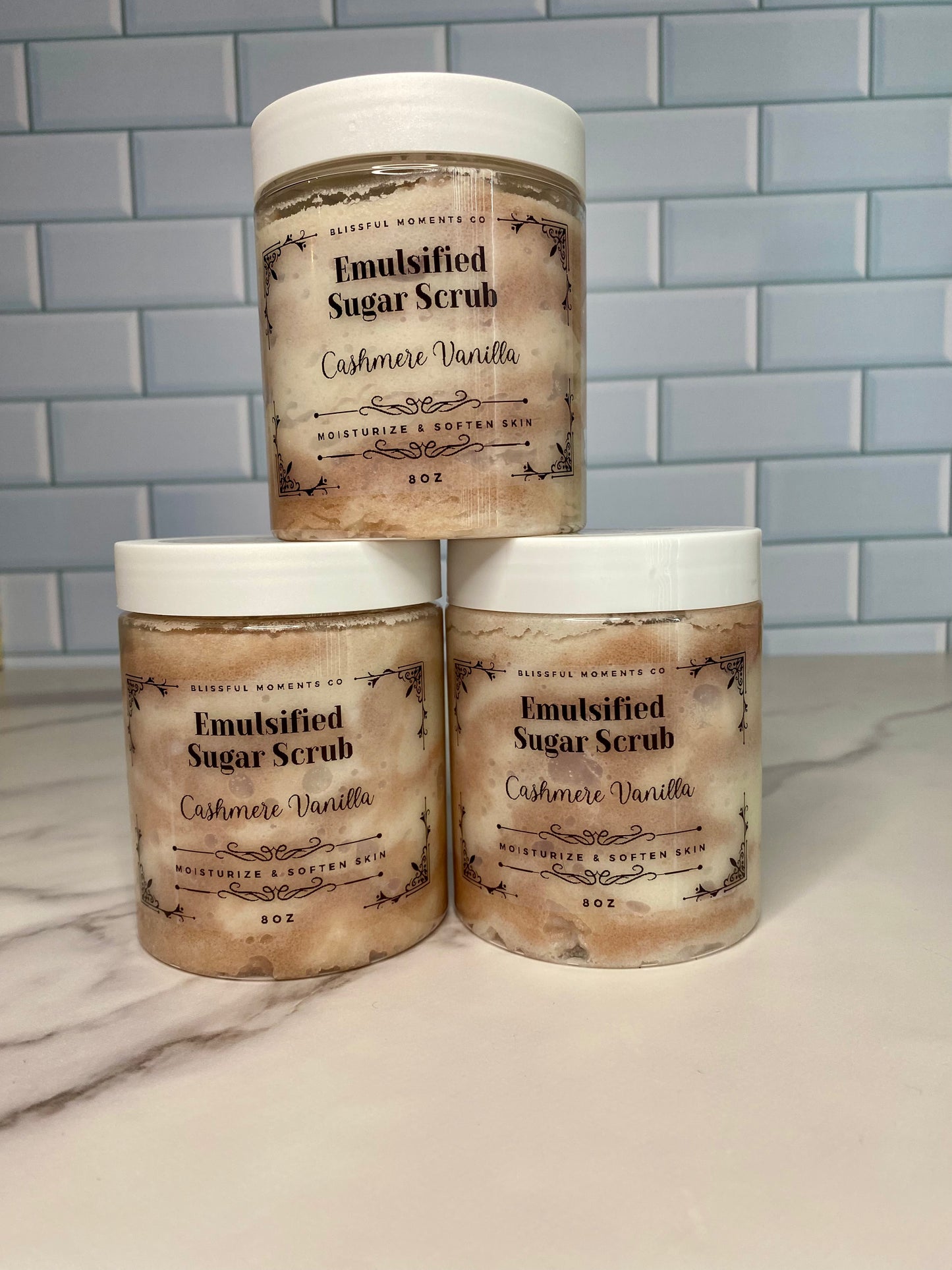 Cashmere Vanilla Vegan Body Scrub
