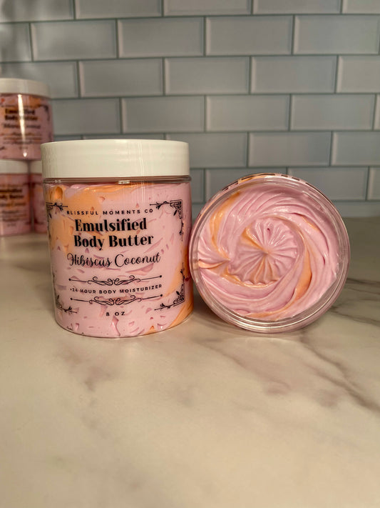 Hibiscus & Coconut Vegan Body Butter