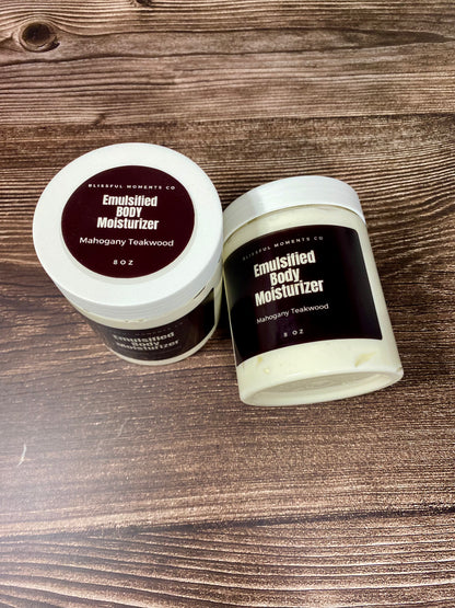 Mahogany Teakwood Vegan Body Moisturizer