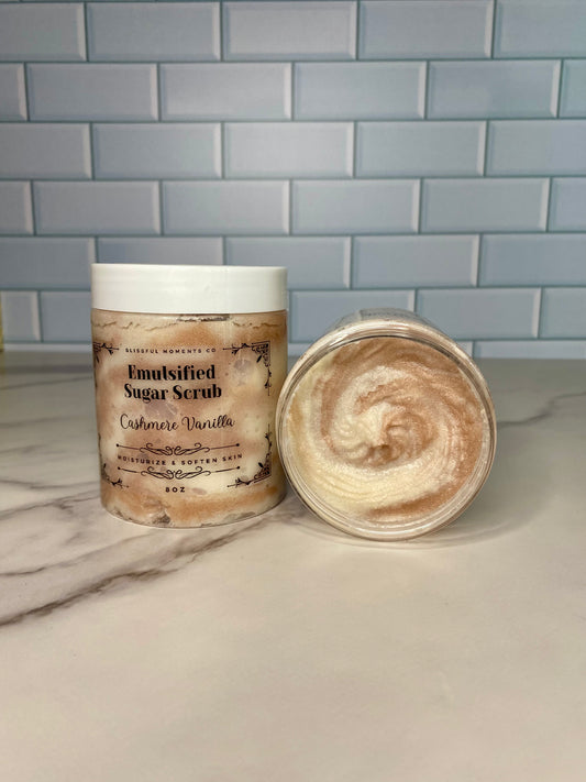 Cashmere Vanilla Vegan Body Scrub