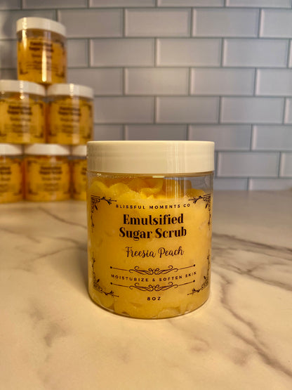Freesia & Peach Vegan Body Scrub