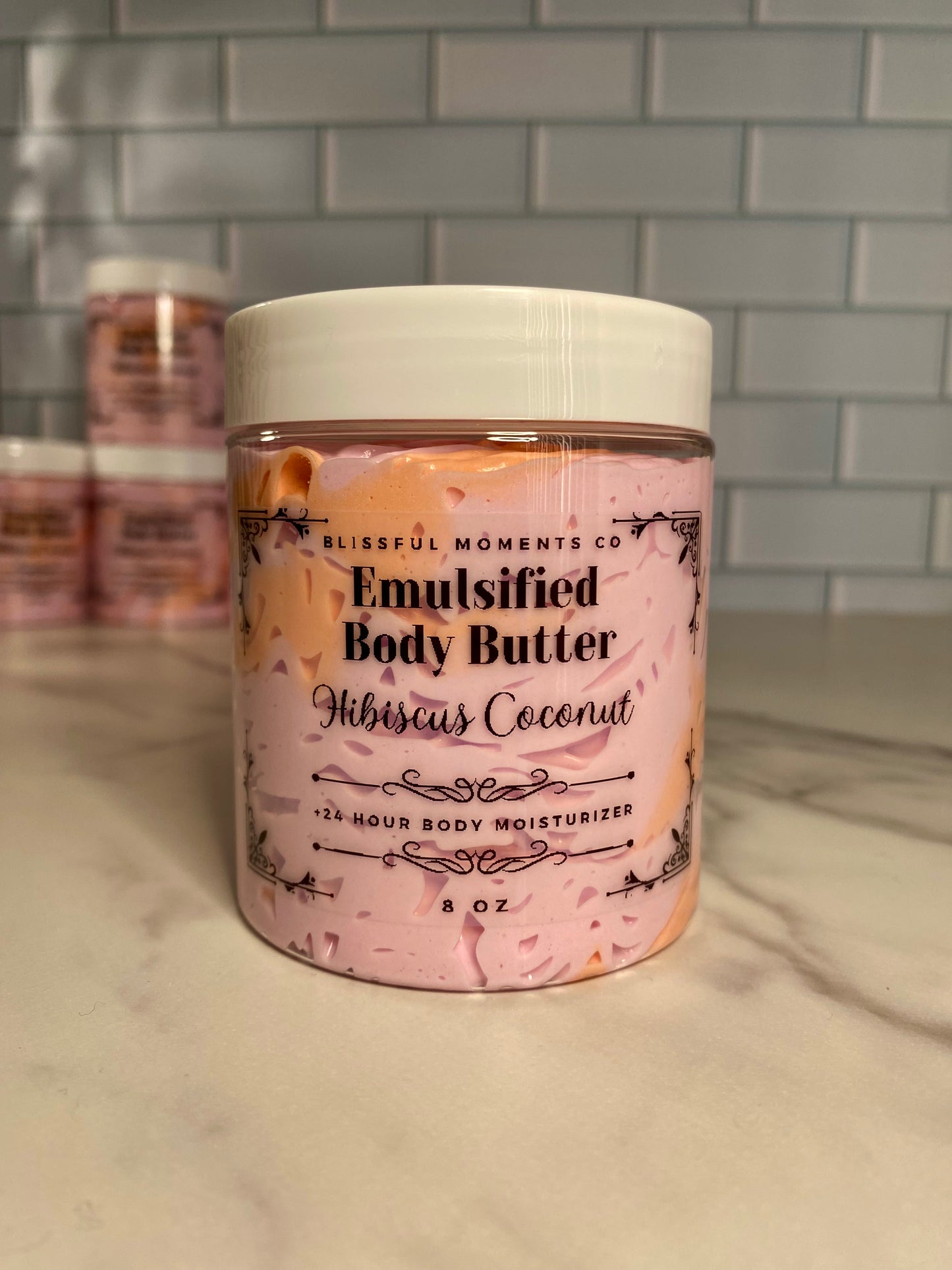 Hibiscus & Coconut Vegan Body Butter