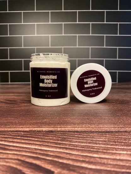 Mahogany Teakwood Vegan Body Moisturizer