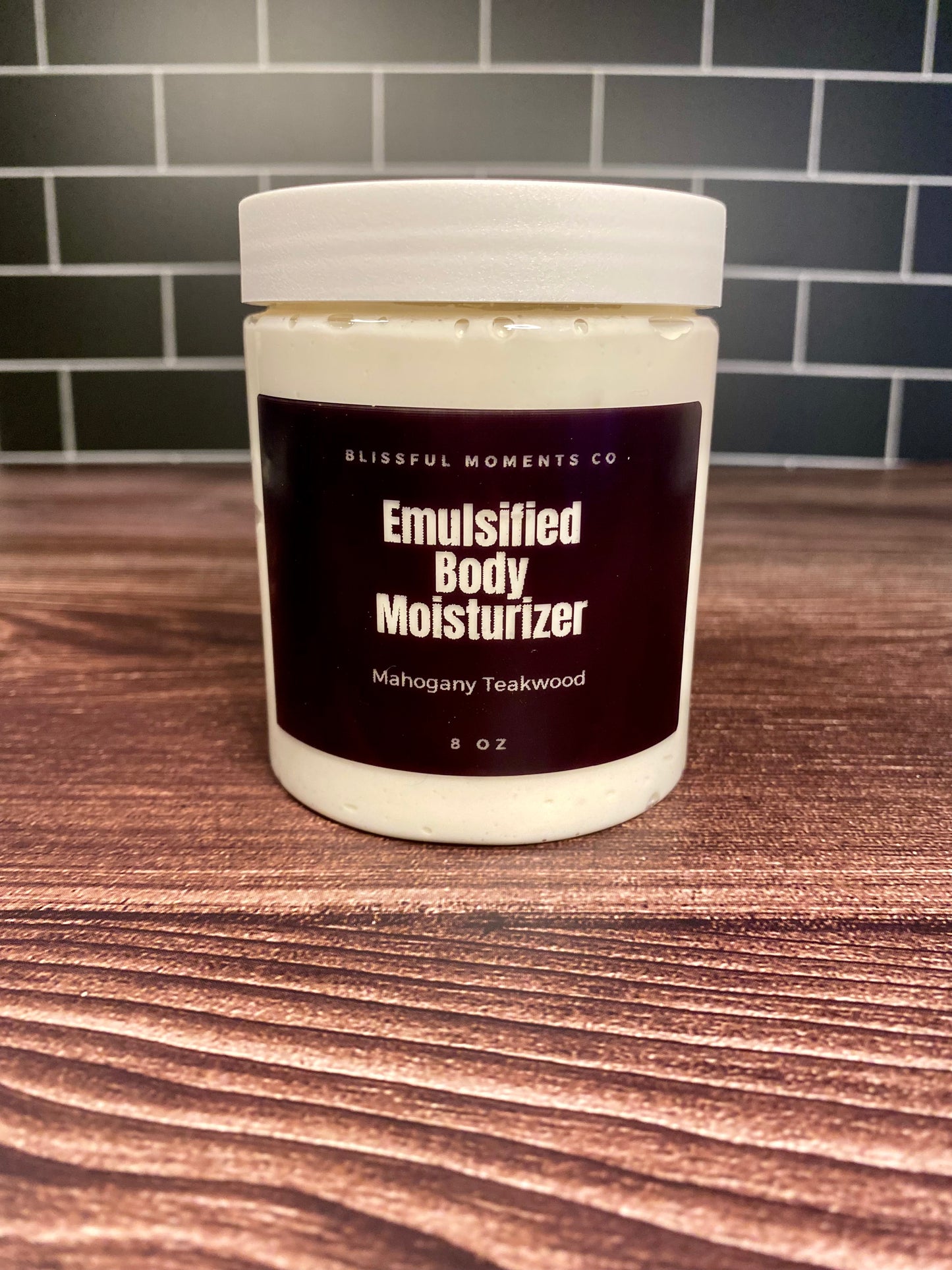 Mahogany Teakwood Vegan Body Moisturizer